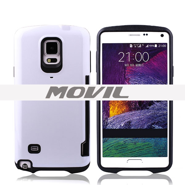 NP-1896  tpu pc  Funda para Samsung Note 4-16